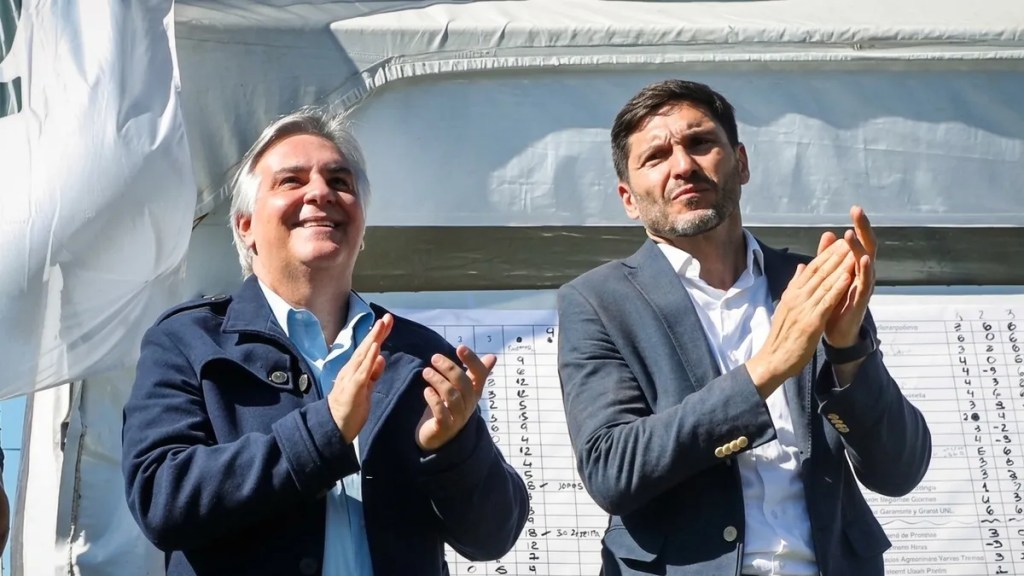 Pullaro y Llaryora reclamaron baja de retenciones y respaldo al sector&nbsp;productivo