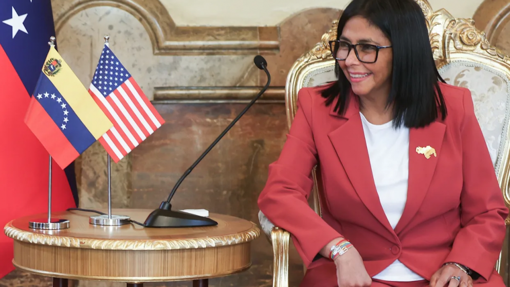 Estados Unidos apoyó el planteo de inmunidad de Delcy Rodríguez en una demanda por US$314 millones